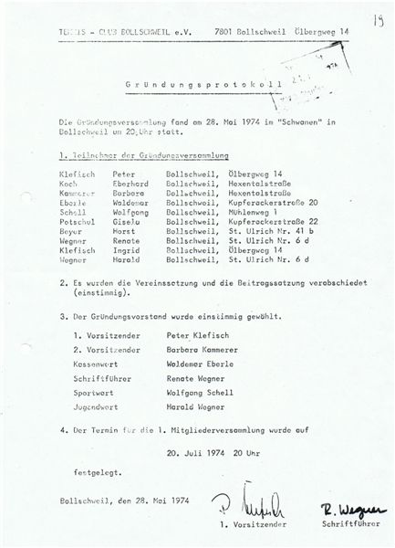 1974_05_29 TCB-Gründungsprotokoll vom 29-05-1974